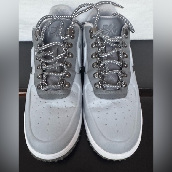 Nike Men's Lunar Force 1 Duckboot Low Wolf Grey Size 9.5 - Picture 1 of 6